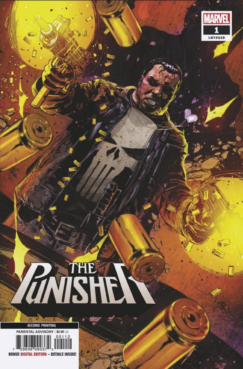 Punisher V12 #1 Second Printing