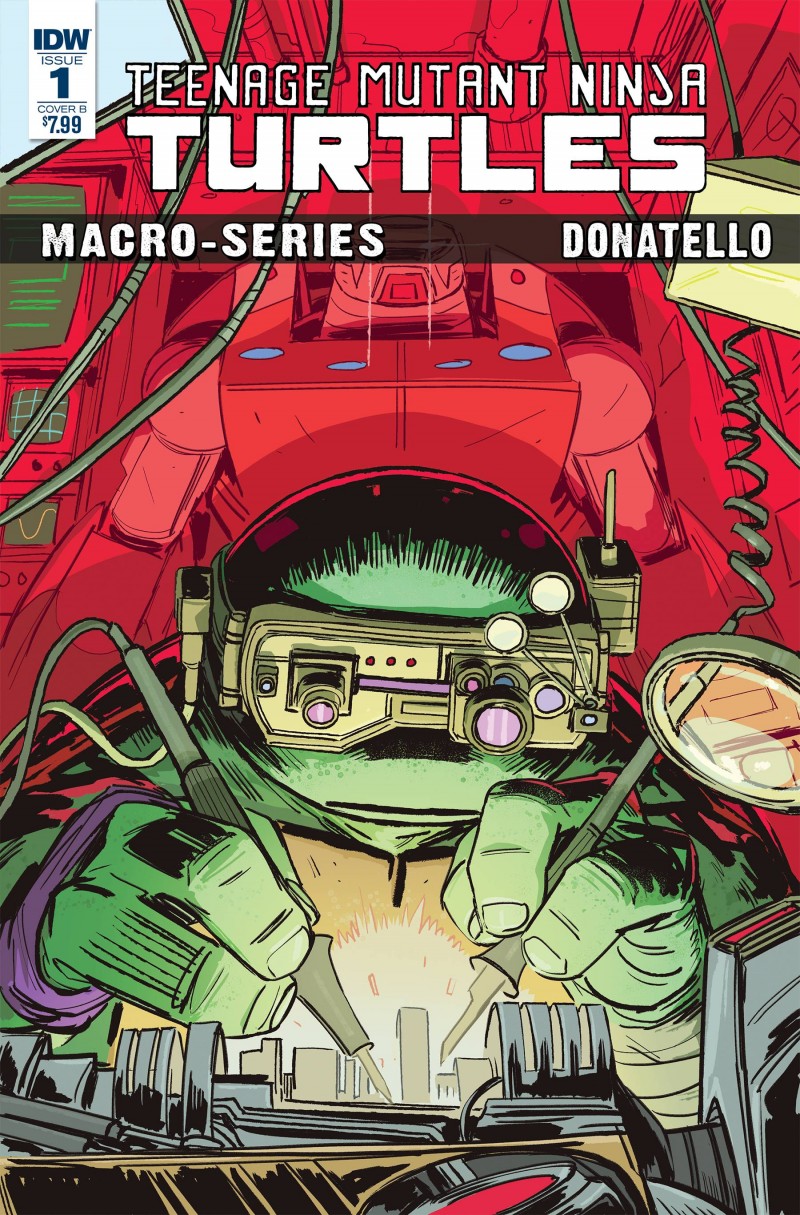 TMNT Macroseries #1 Donatello CVR B Brown