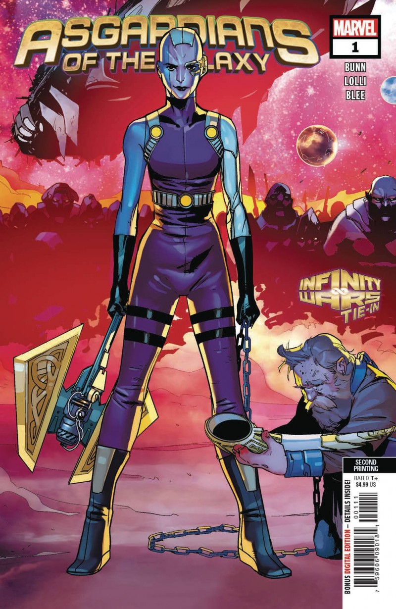 Asgardians of the Galaxy #1 Second Printing