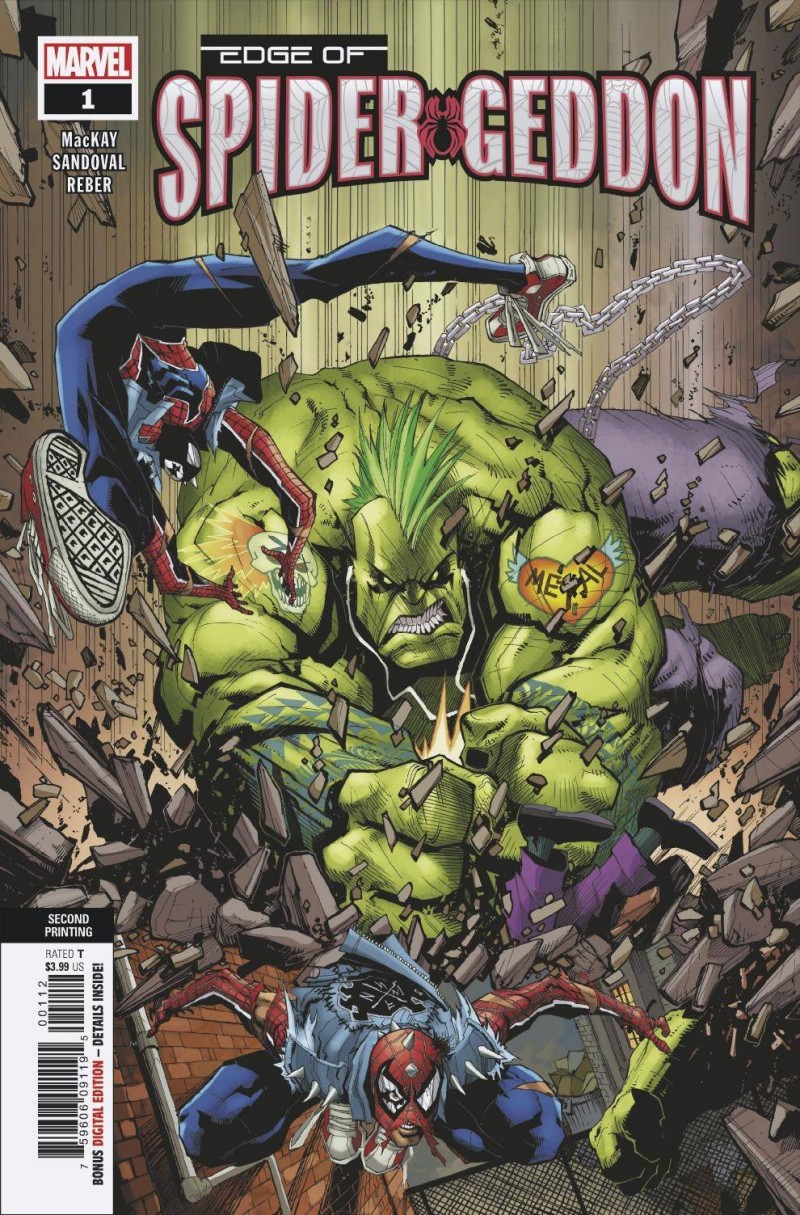 Edge of Spider-Geddon #1 Second Printing