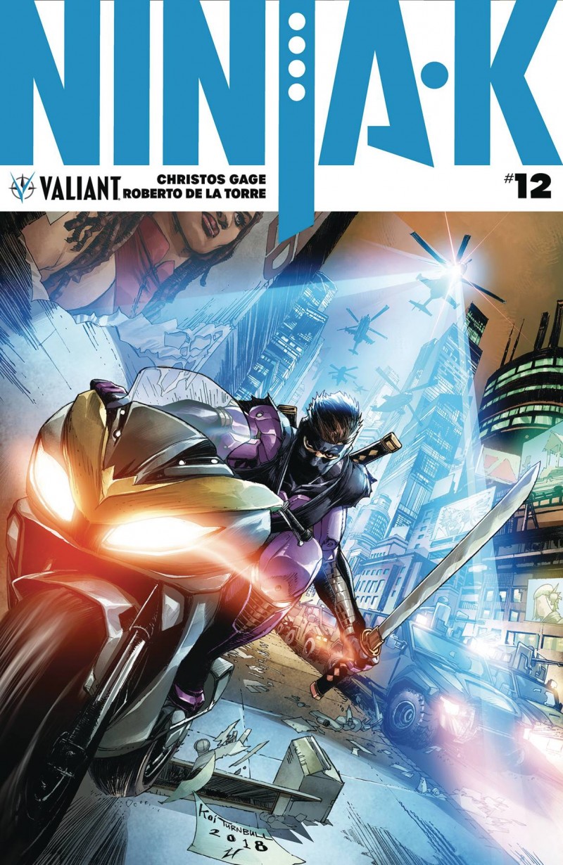 Ninja-K #12 CVR B Turnbull