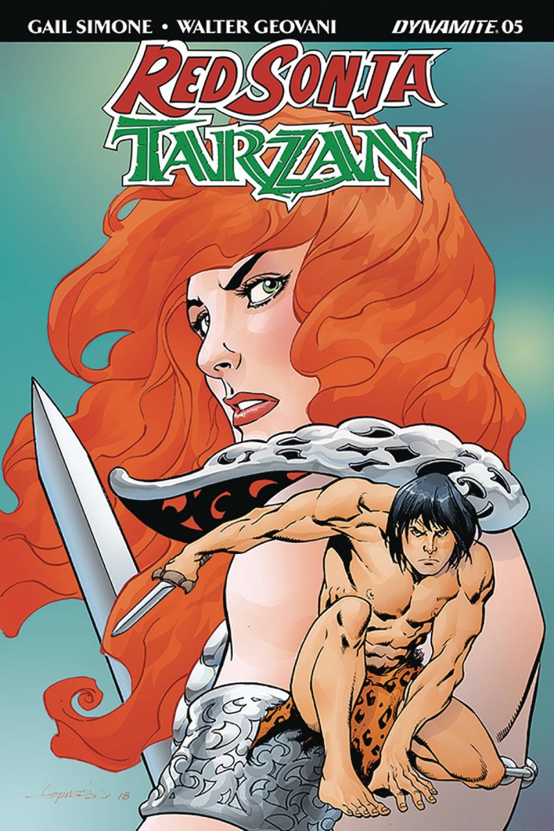 Red Sonja Tarzan #5 CVR C Lopresti