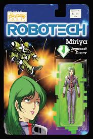 Robotech #13 CVR B Action Figure