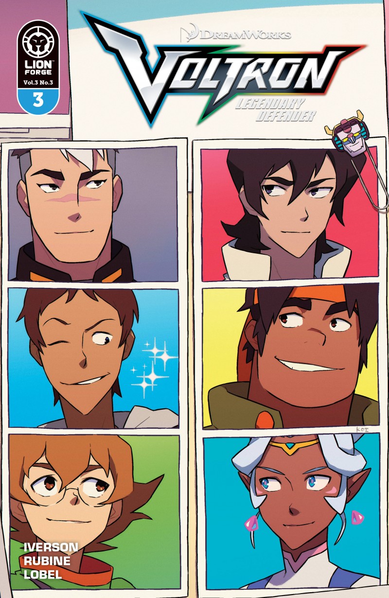 Voltron Legendary Defender V3 #3 CVR B Carreon
