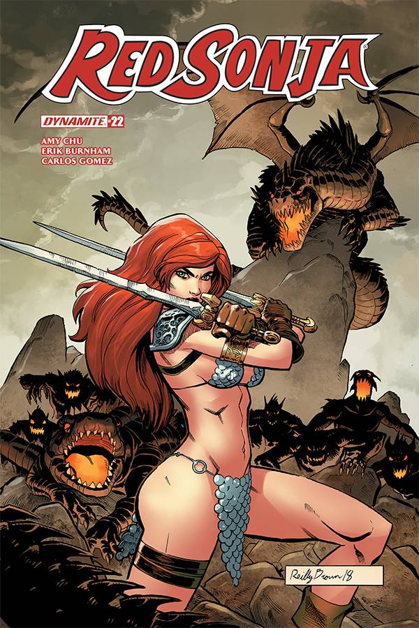 Red Sonja V7 #22 CVR D Brown