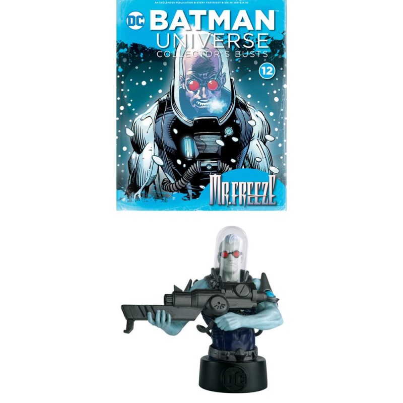 DC Statue Batman Universe Bust Collection #12 Mr Freeze