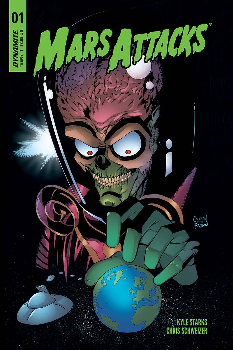 Mars Attacks #1 CVR B Coleman