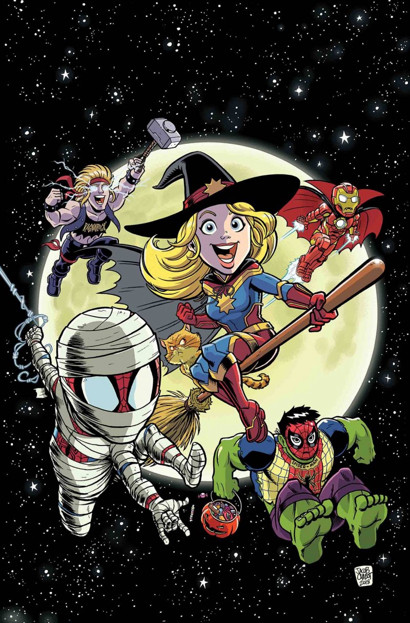 Marvel Super Hero Adventures Captain Marvel Halloween Spooktacular