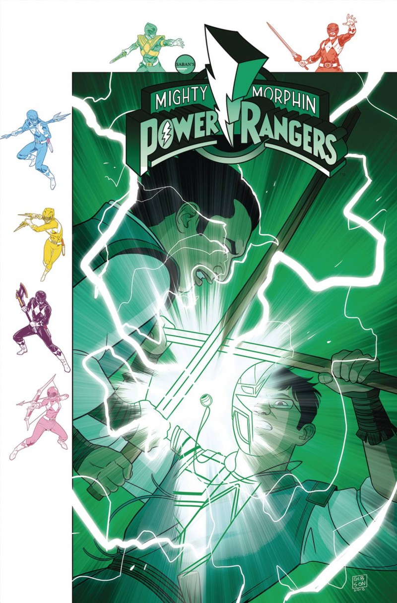 Mighty Morphin Power Rangers #32 CVR B