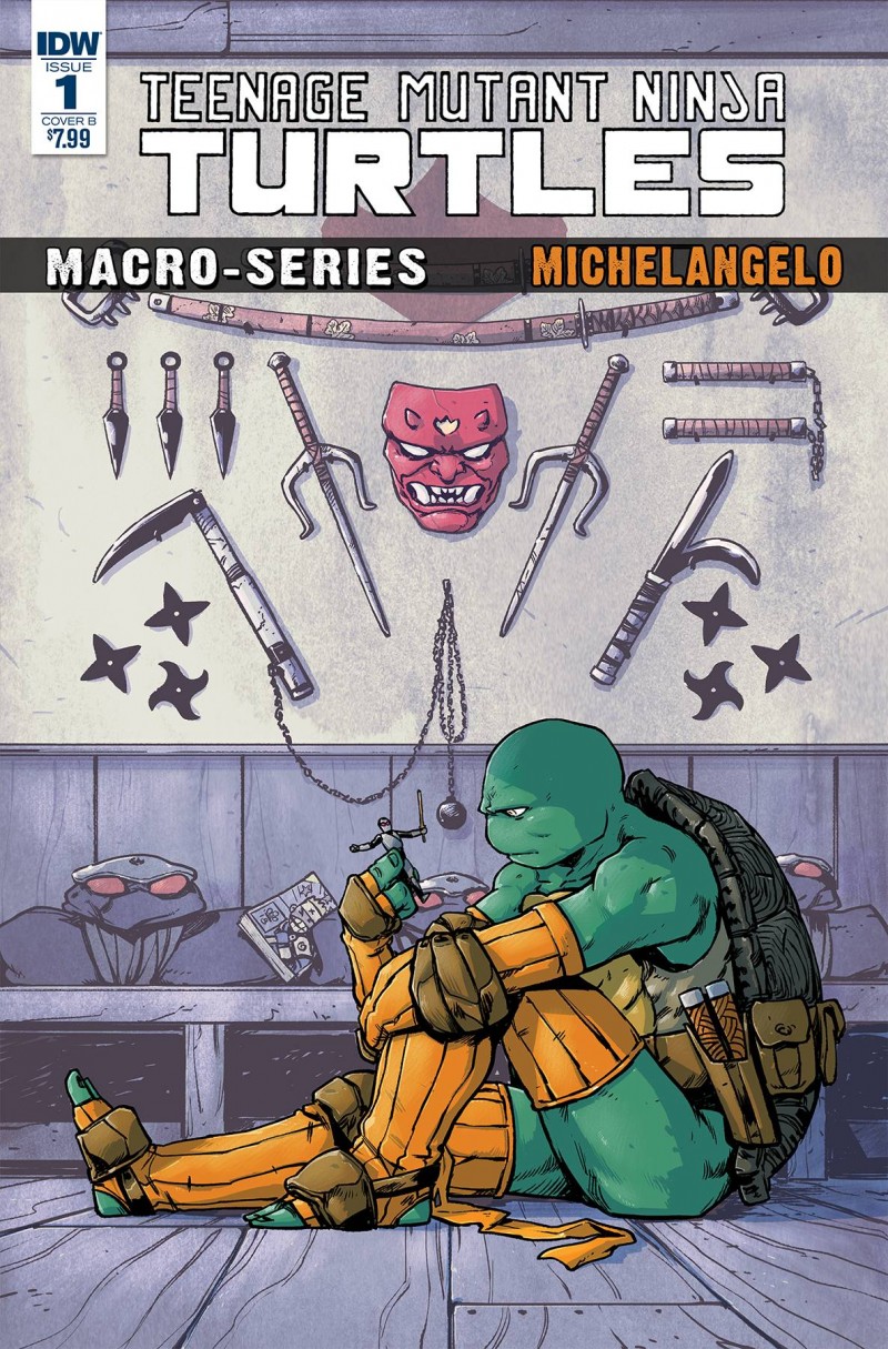TMNT Macroseries #2 Michelangelo CVR B Dialynas
