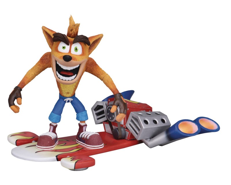 Crash Bandicoot AF Crash with hoverboard