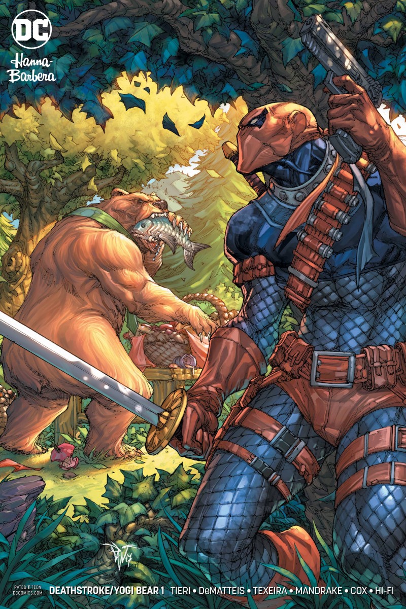 Deathstroke Yogi Bear Special CVR B