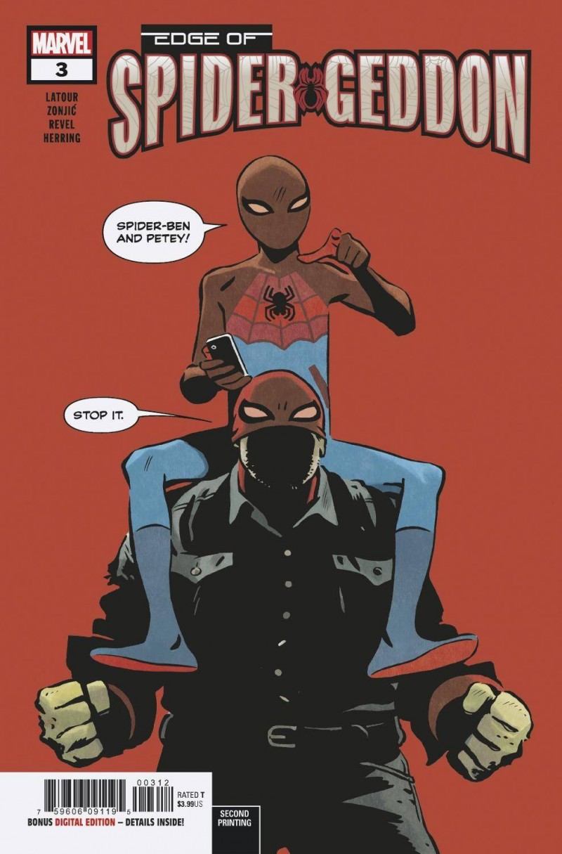 Edge of Spider-Geddon #3 Second Printing