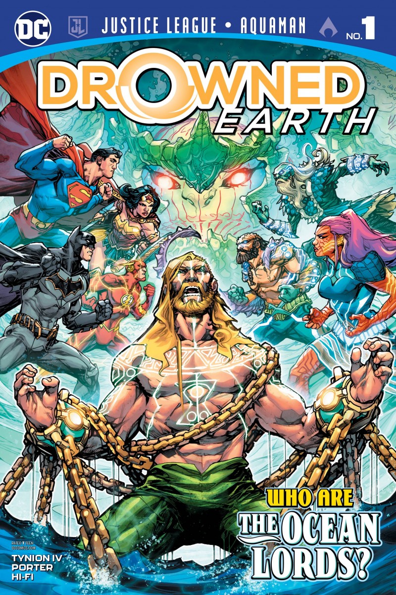 Justice League Aquaman Drowned Earth CVR A