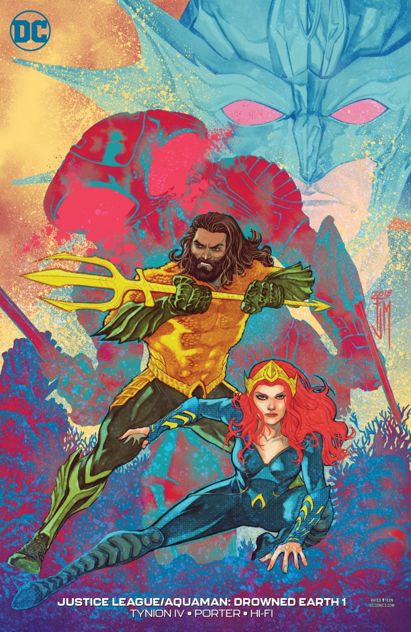 Justice League Aquaman Drowned Earth CVR B