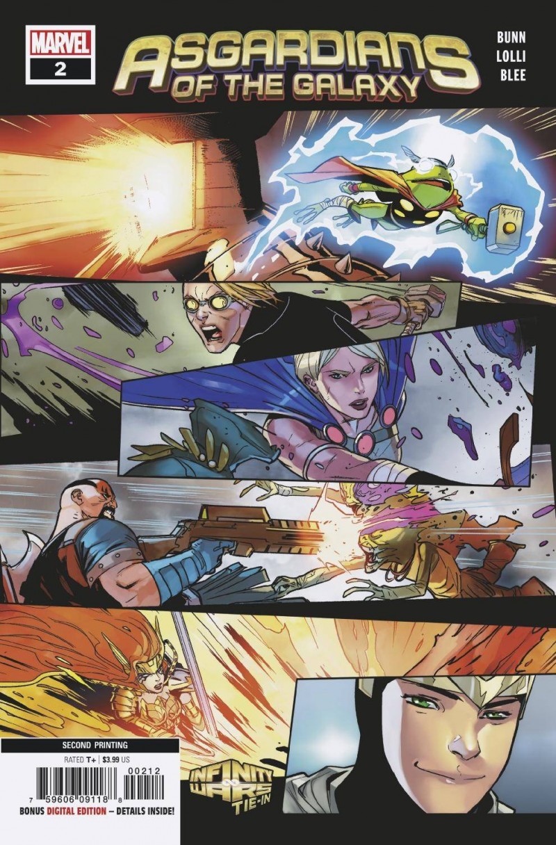 Asgardians of the Galaxy #2 Second Printing