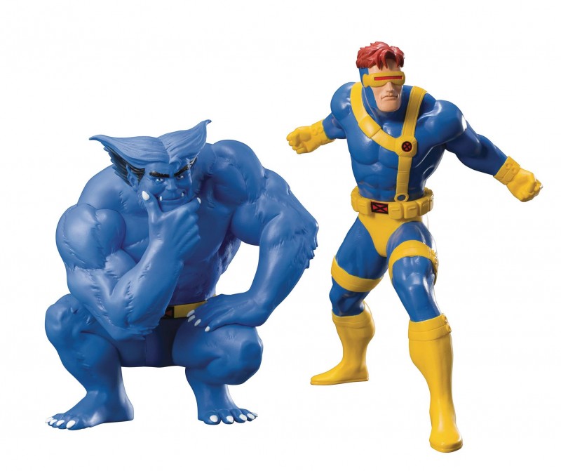 Marvel Statue Artfx X-Men 92 Cyclops and Beast 2-Pack