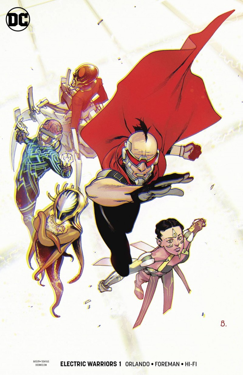 Electric Warriors #1 CVR B