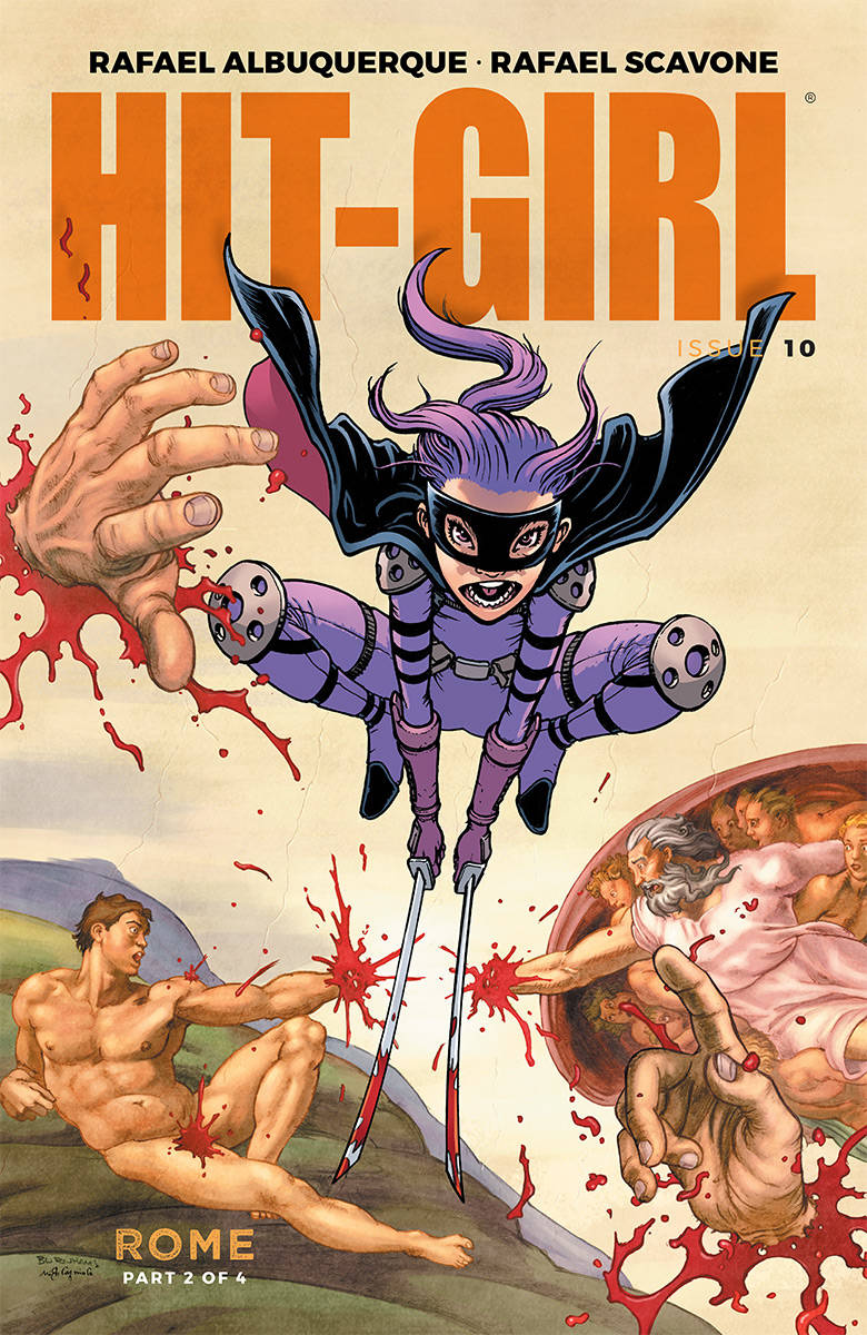 Hit-Girl V2 #10 CVR C Burnham