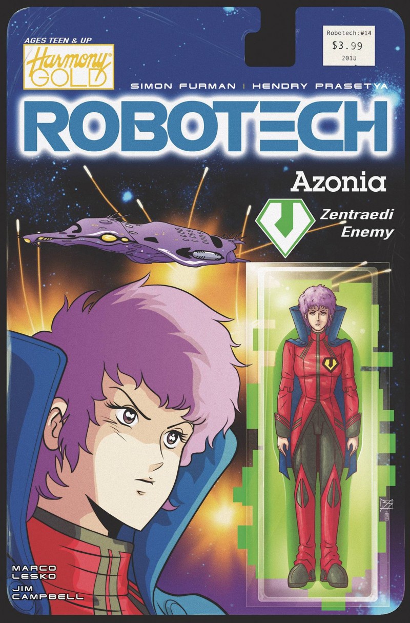 Robotech #14 CVR B