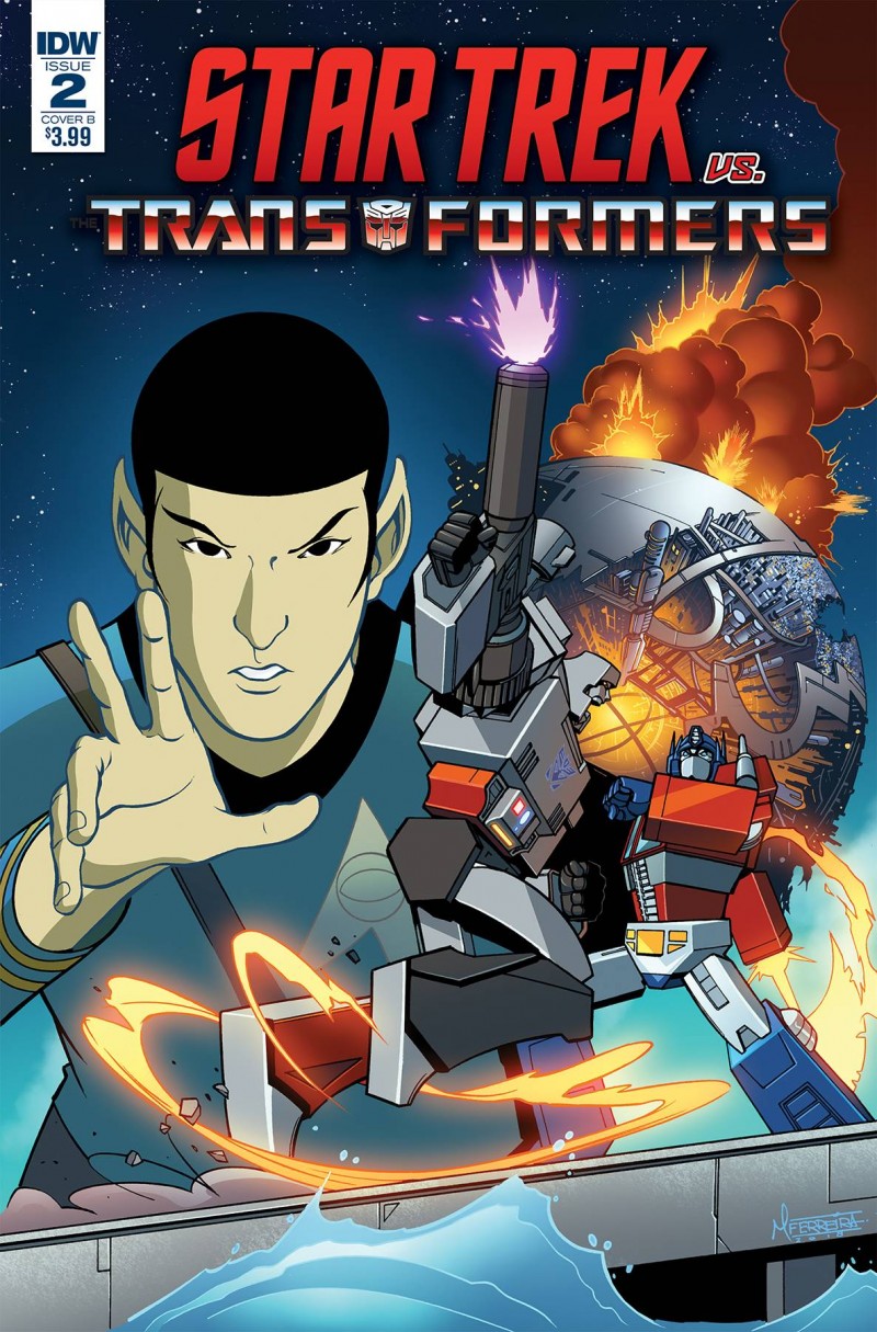 Star Trek Vs Transformers #2 CVR B Ferreira