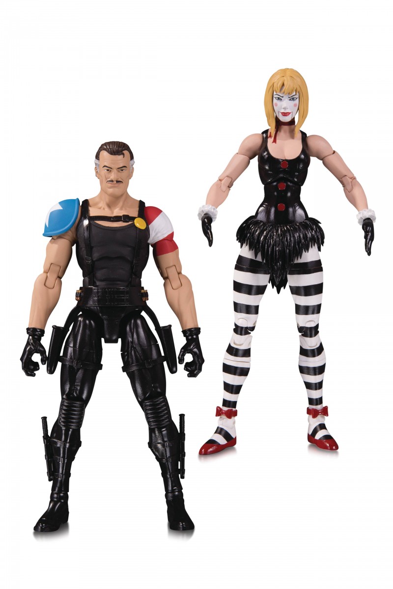DC Direct Doomsday Clock AF 2-Pack Comedian and Marionette