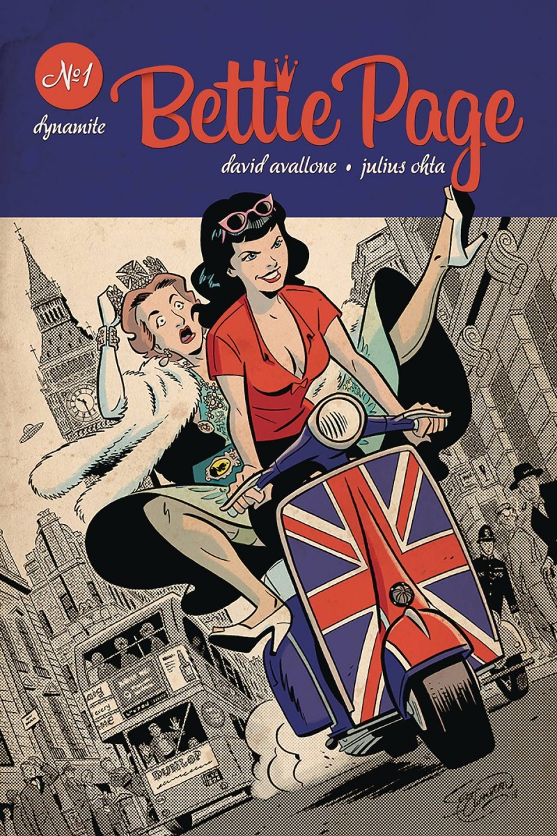 Bettie Page V2 #1 CVR B Chantler