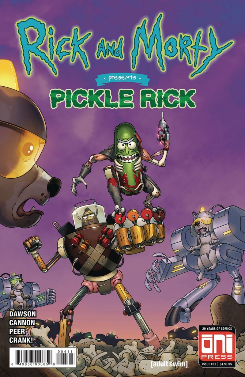 Rick and Morty Presents Pickle Rick CVR A