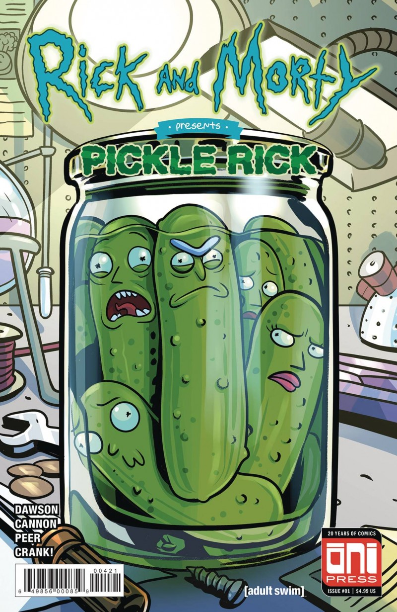 Rick and Morty Presents Pickle Rick CVR B