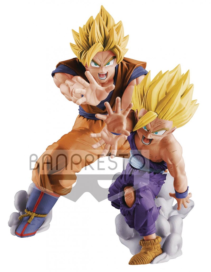 DBZ Vs Existence Figure Goku and Gohan