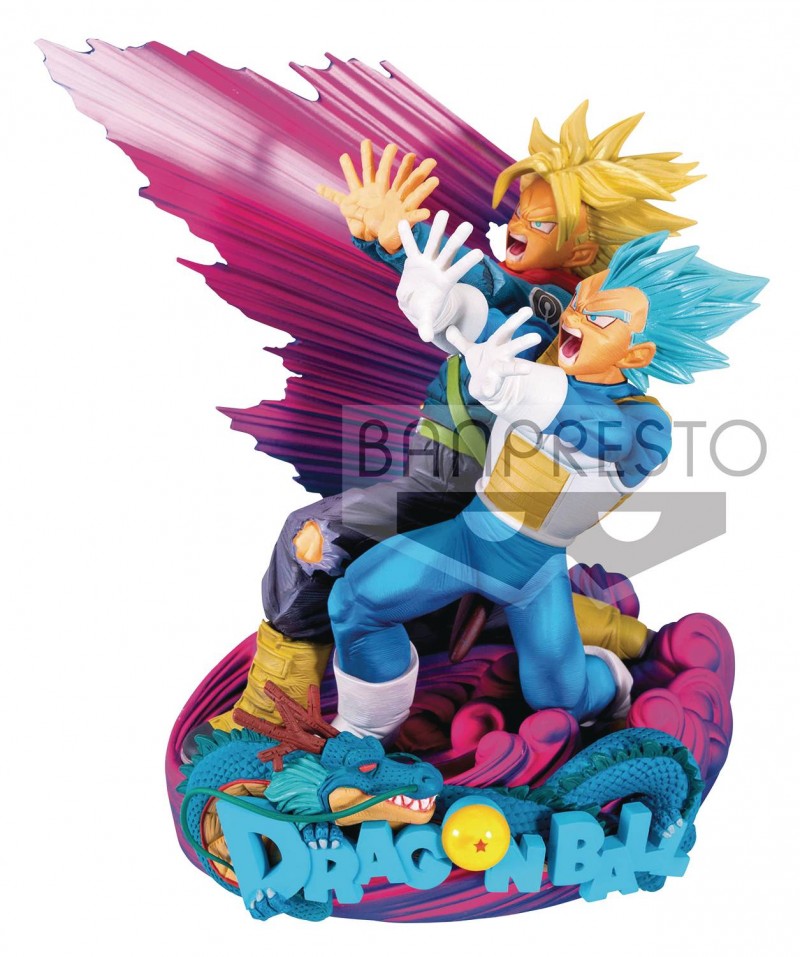 Dragonball Super MS Diorama II Vegeta and Trunks Brush II