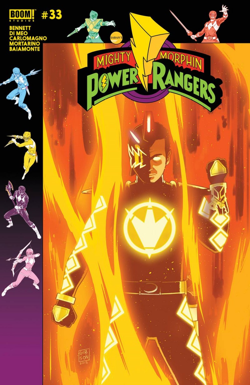 Mighty Morphin Power Rangers #33 CVR B