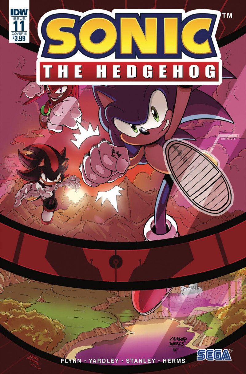 Sonic the Hedgehog V2 #11 CVR B Yardley
