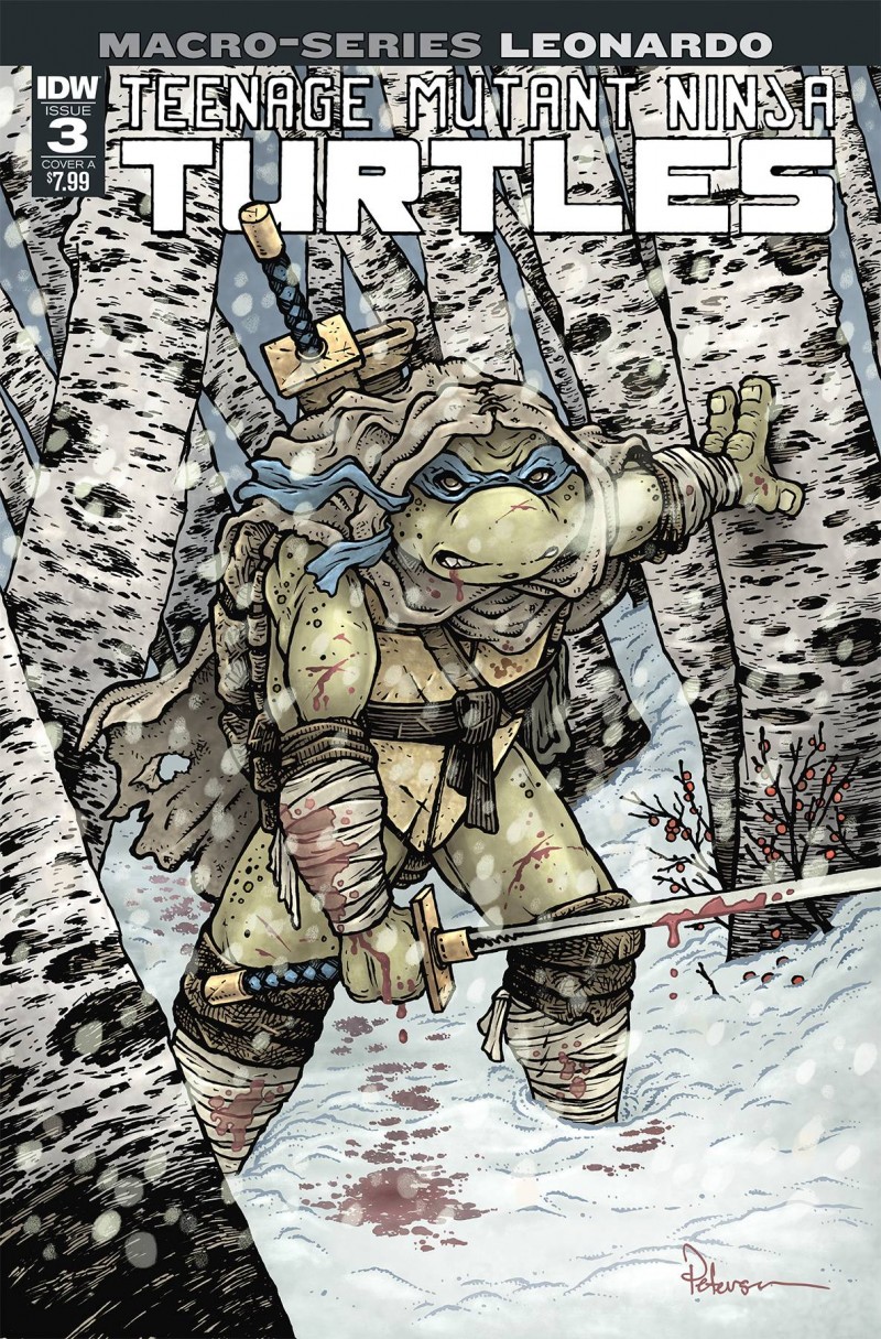 TMNT Macroseries #3 Leonardo CVR A Petersen