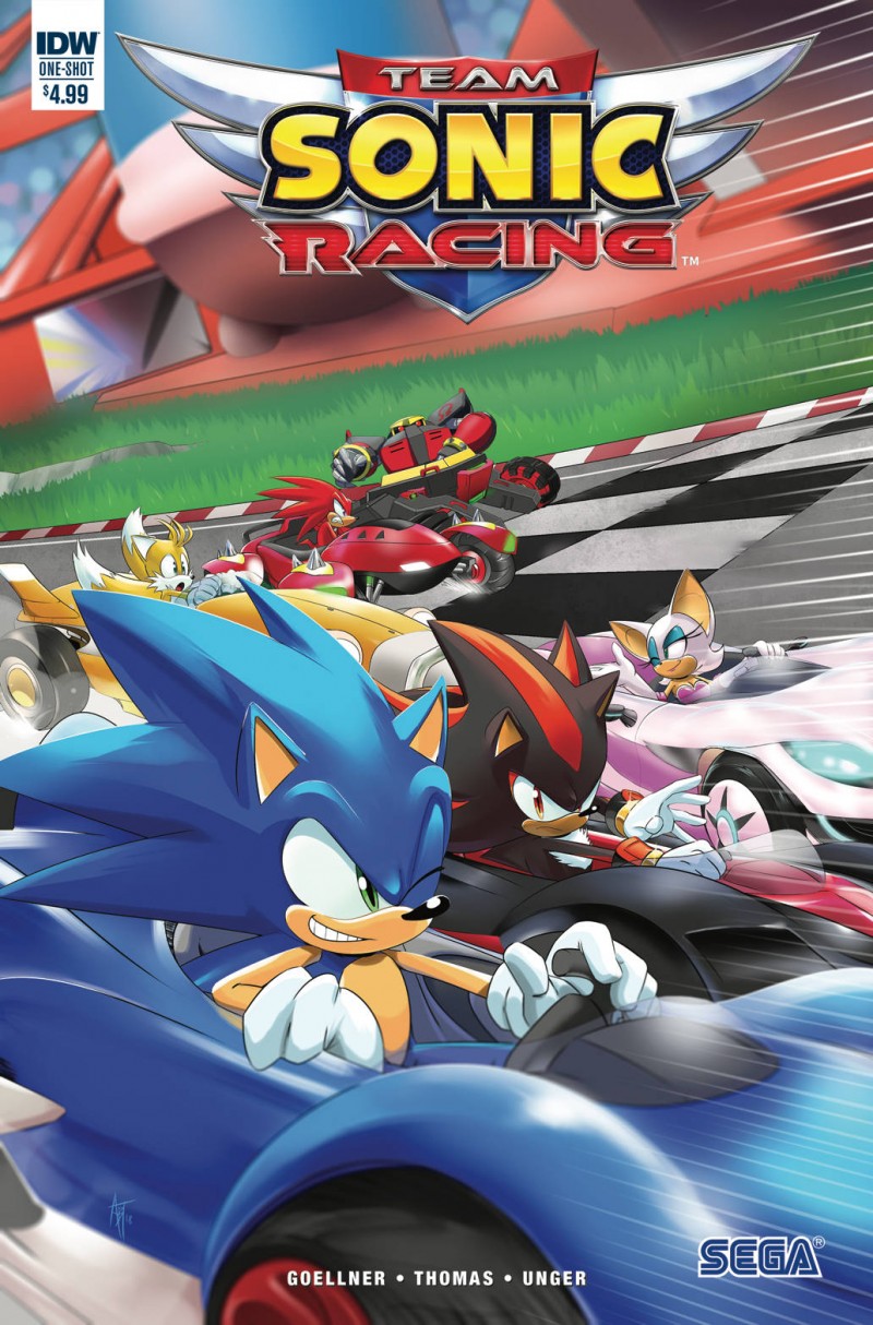 Sonic One-Shot Team Sonic Racing