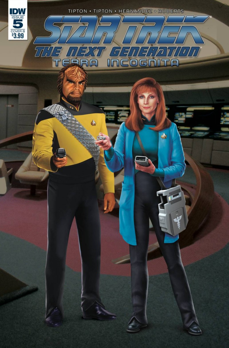 Star Trek TNG Terra Incognita #5 CVR B
