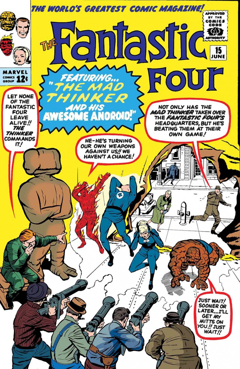 True Believers One-Shot Fantastic Four Mad Thinker Droid