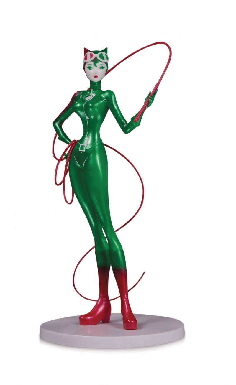 DC Direct Artist Alley Sho Murase PVC Figure Catoman Holiday Version