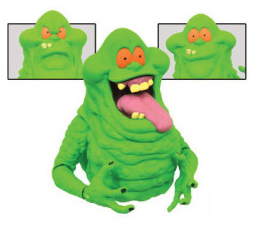 Ghostbusters AF Real Ghostbusters Slimer