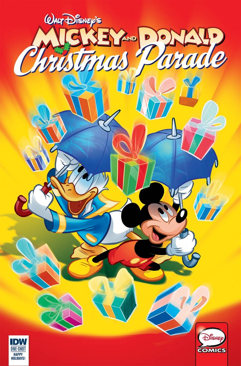 Mickey and Donald Christmas Parade #4