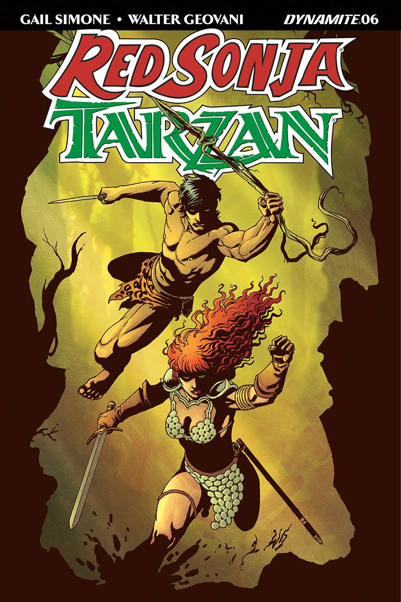 Red Sonja Tarzan #6 CVR A Geovani
