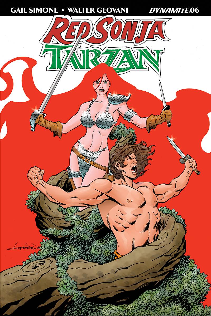 Red Sonja Tarzan #6 CVR C Lopresti