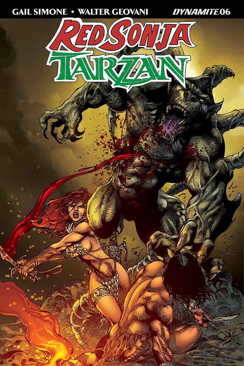 Red Sonja Tarzan #6 CVR D Castro