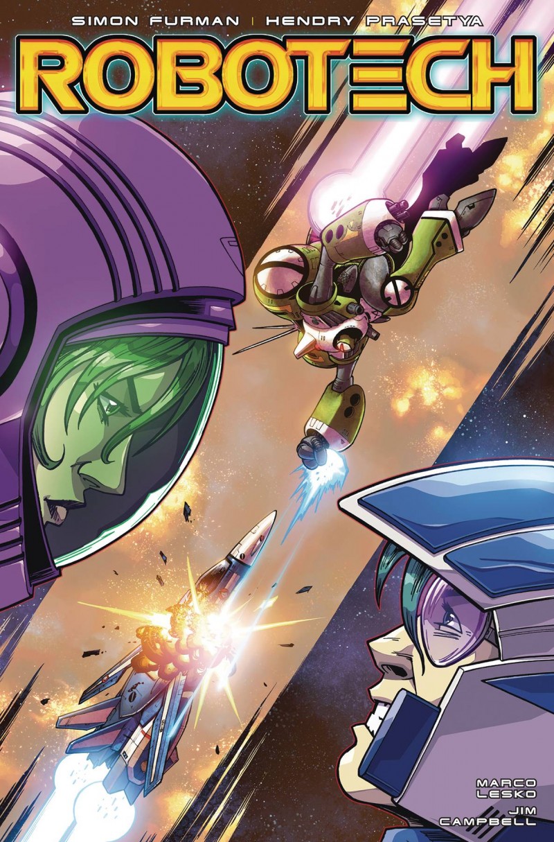 Robotech #15 CVR A Roche