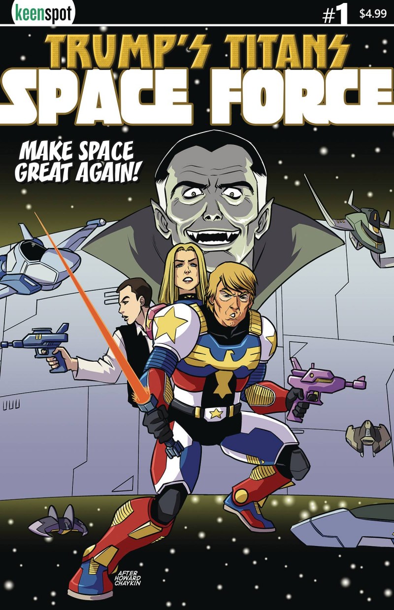 Trumps Titans Space Force One-Shot