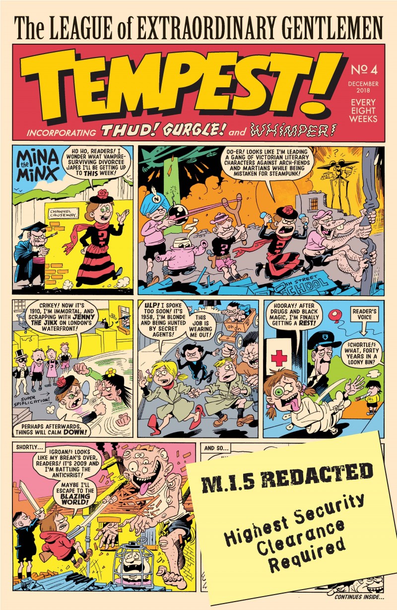 League of Extraordinary Gentlemen Tempest #4