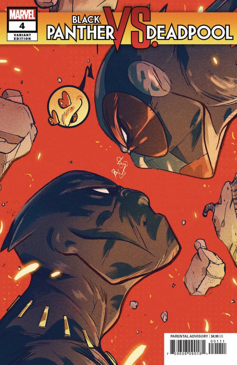 Black Panther Vs Deadpool #4 Variant Ortiz