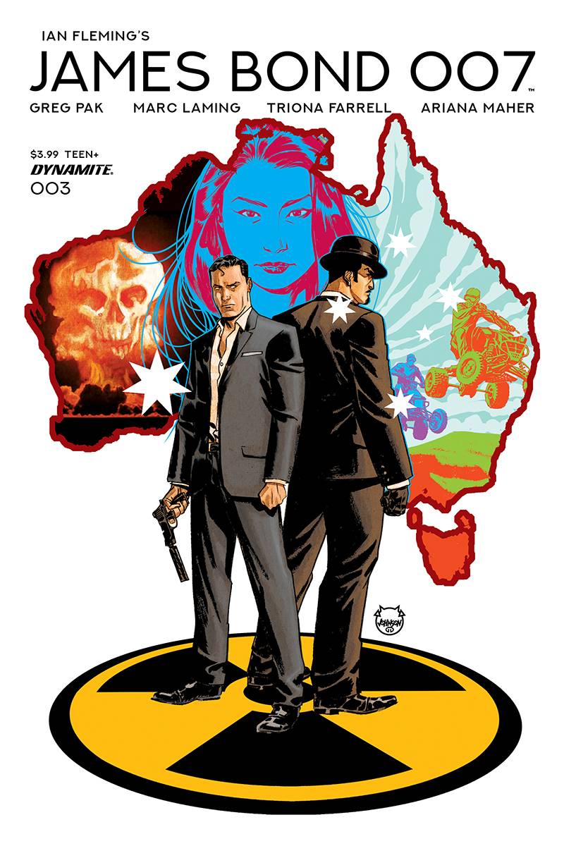 James Bond 007 #3 CVR A Johnson