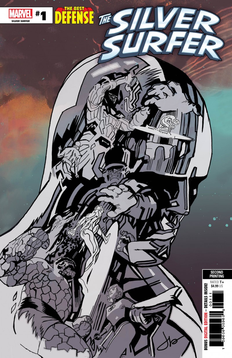 Defenders One-Shot Silver Surfer Second Printing