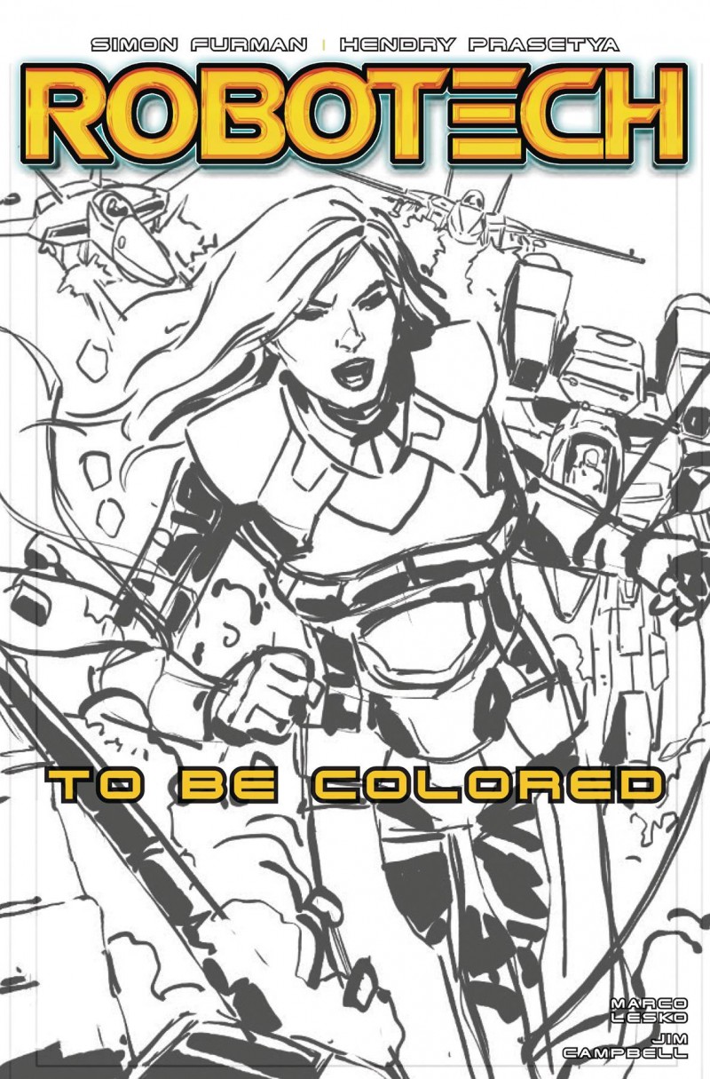 Robotech #16 CVR C Laming